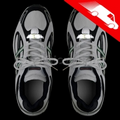 LED Motion Activated Shoe Laces White